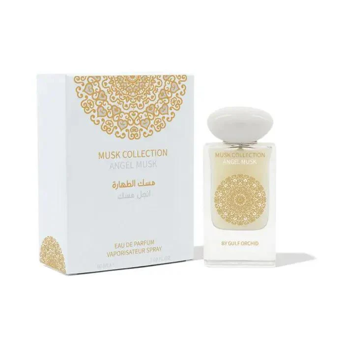 Angel_Musk_with_box-gulf_orchid_perfumes Gulf Orchid Musk Collection Angel Musk Edp 60ML - Image 1